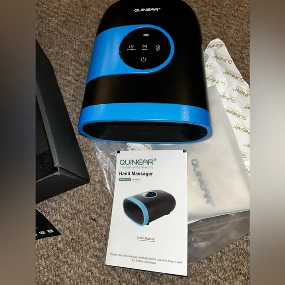 QUINEAR Hand Massager, Cordless Hand Massager with Heat and Compression - Picture 2 of 8
